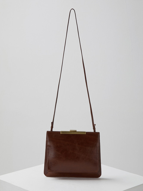 숄더백 - 아카이브앱크 (Archivepke) - Double flat bag(Vintage wood)