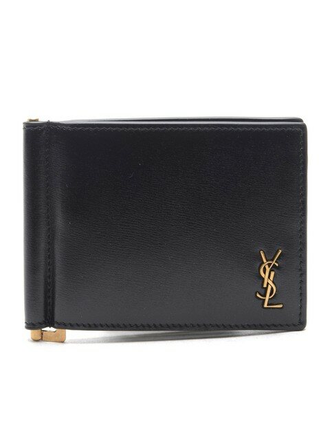 럭셔리백 - 생 로랑 (Saint Laurent) - 21SS 남성 모노그램 머니클립 (607738_02G0W_1000_21S)