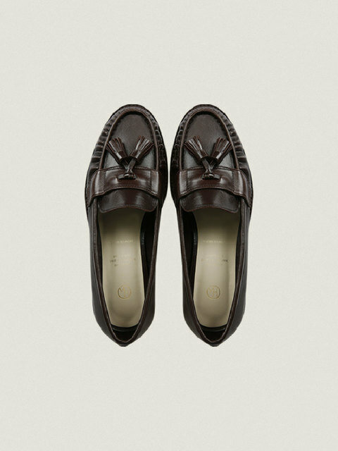 로퍼 - 호와스 (HOWUS) - TASSLE LOAFER (CHOCOLATE)