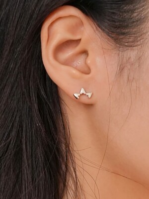 Triple heart earring