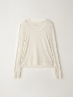 Mei wool t-shirt (Ivory)