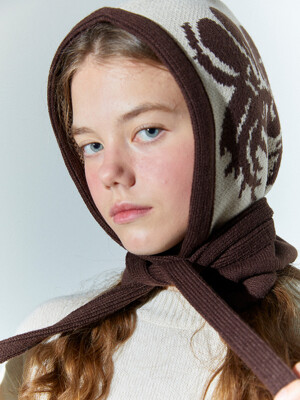 POPPY BONNET/BROWN