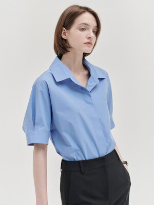 24N summer basic shirts [BL]