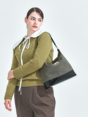 COMBI MOON BAG, KHAKI