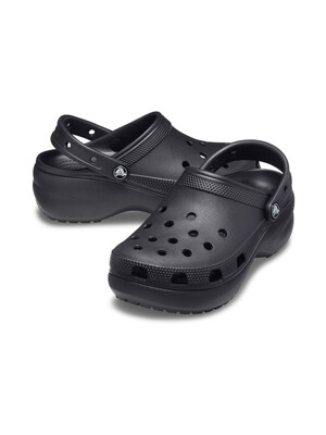 [Unisex] 여성 CLASSIC PLATFORM CLOG W BK (25SWCL206750)