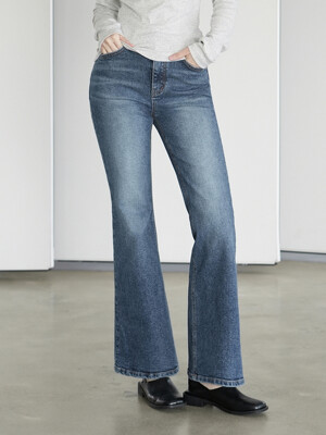 [-6cm 숏버전 추가] W1086 WIDE BOOTS CUT (2COLORS)