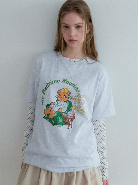 【more jude】 韓国人気★ Coco milli t-shirt A'GEM/9 × .kom『MISTER CHILD/ミスターチャイルド』RAINBOW