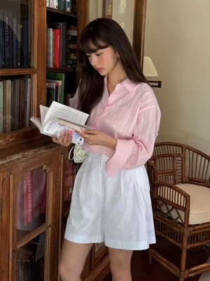 Cotton Pintuck Shorts_2color