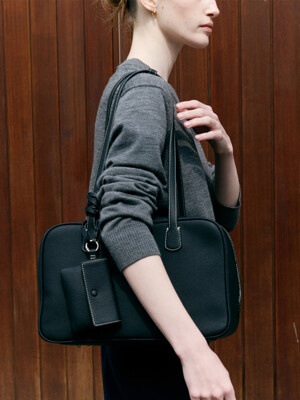 Elise Boston Bag Plus Black