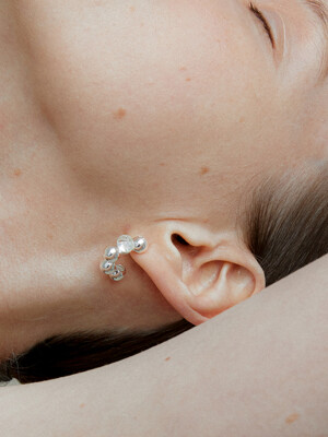 bubble mix earring