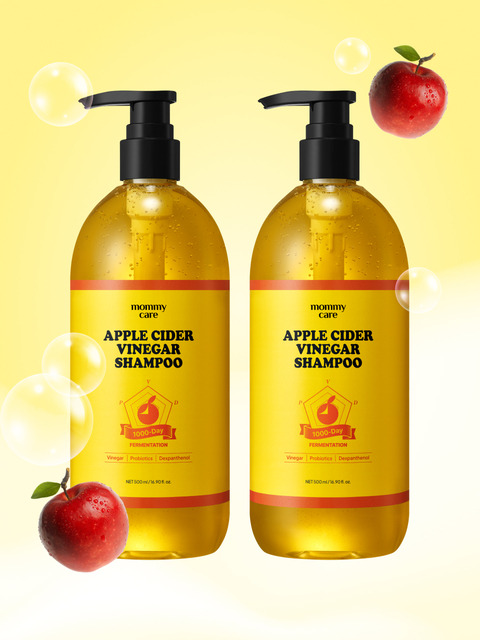 마미케어 [1+1] 애사비 탈모 완화 샴푸 500ml 2개