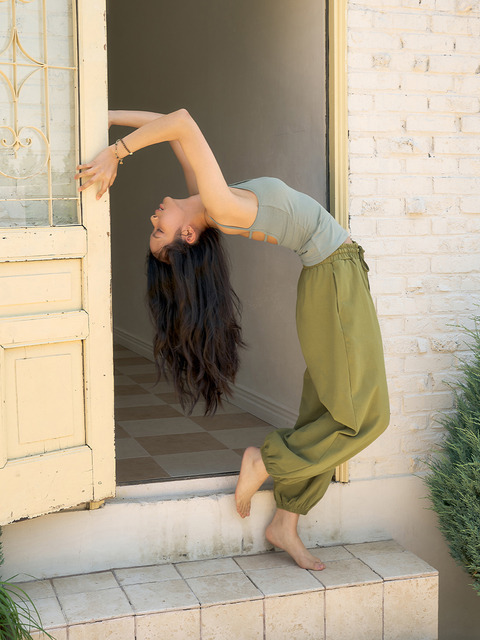 디야니 Om Jogger Pants (Olive Moss)