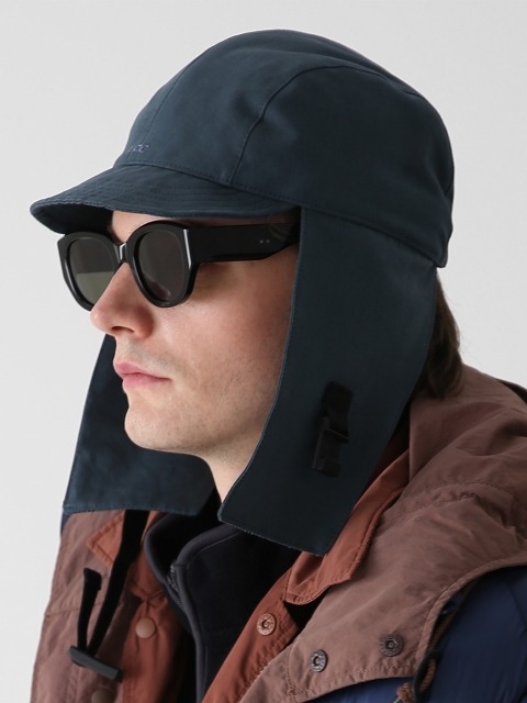 언더컨트롤 SQUARE EAR FLAP / NPC / D BLUE