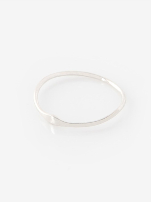# simple silver ring