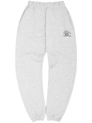 SUNNY HILLS SWEATPANTS (MELANGE WHITE)