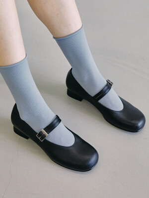 Mrc095 Strap Round Flat (Black)