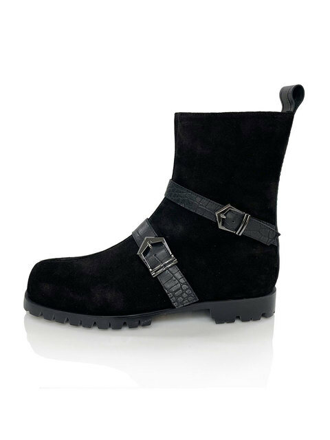 부츠,부츠 - 누스미크 (NUOSMIQ) - Q2AW-M808 / NOVIO skinny biker boots