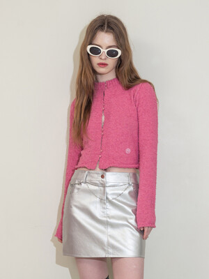 JANET BUTTON KNIT _ PINK