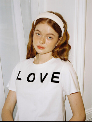 Love Crop T_ White