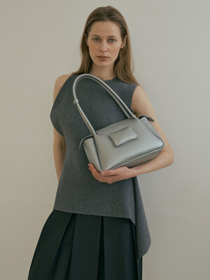 Aube shoulder bag-silver