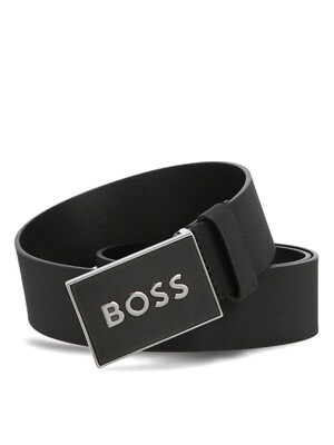 Boss Icon 로고 50471333 003 남성 가죽 벨트 휴고보스