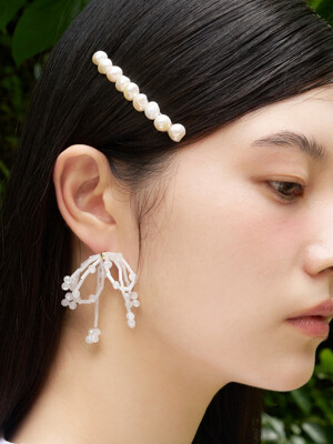 natural pearl hair pin
