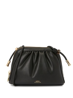 APC 아페쎄 니논 드로스트링 여성 숄더백 PUAAT F61765 LZZ NOIR