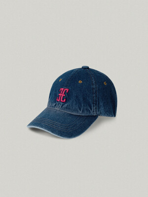 CLASSIC LOGO DENIM BALL CAP [INDIGO BLUE]