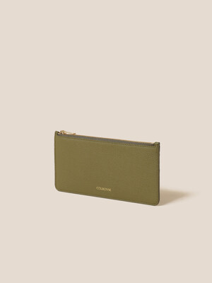 Jenna Flat Long Wallet (Khaki)_RCWDX24612KHX