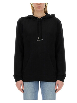 [생로랑] FW24  후드 티셔츠 677256_YB2EZ1035