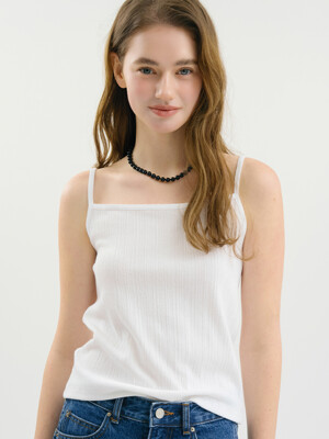 D Scallop Stitch Point Sleeveless_4colors