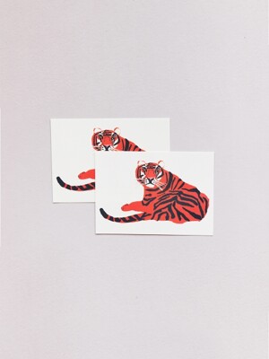 Le Tigre Pairs타투 스티커