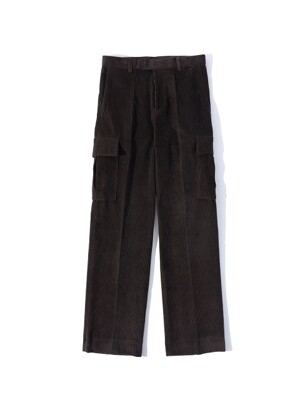 Classic Corduroy Pocket Pants - Darkgray