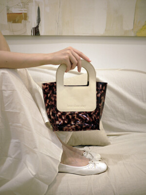 leopard pvc_mini tote