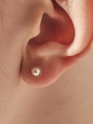 Silver925_PoPo Pearls Earrings (3color)