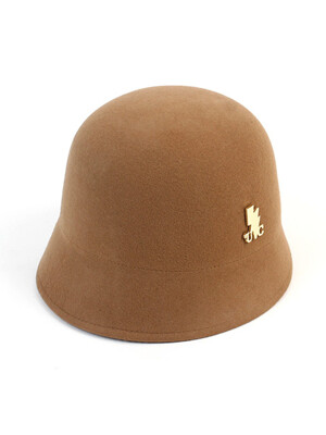 French Wool Beige Drop Bucket 울버킷햇