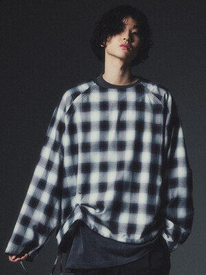 PARABOLA S/S CHECK PULLOVER_TYPE 2