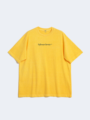 SOFTWEAR SUN DYED T-SHIRT (YELLOW)