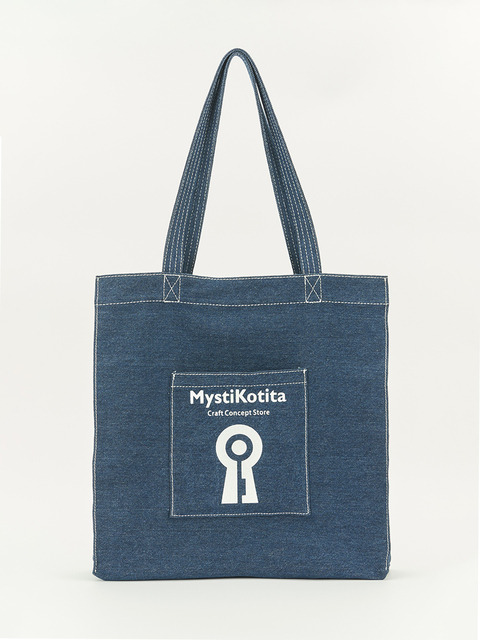 숄더백,에코/캔버스백,에코/캔버스백 - 미스티코티타 (MystiKotita) - MYKO BAG 101 DENIM STYLE - 3 colors