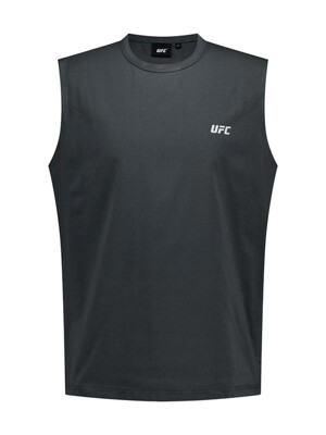 UFC 소로나 릴렉스핏 슬리브리스 차콜 U2SLV2102CH