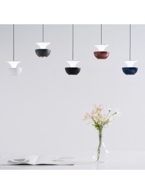 LED 칼라 팟 미니 1등 식탁등 식탁조명 7W 5color