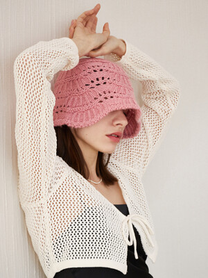 [리퍼브] Shell Knit Bucket Hat (5 Colors)
