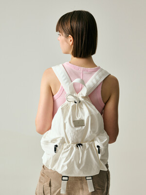 LIGHT STREET SMALL BACKPACK [IVORY]