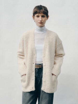 BRUSHED POCKET CARDIGAN(IV)