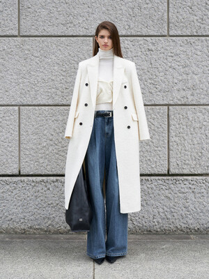 Alpaca Tailored Oversize Long Coat