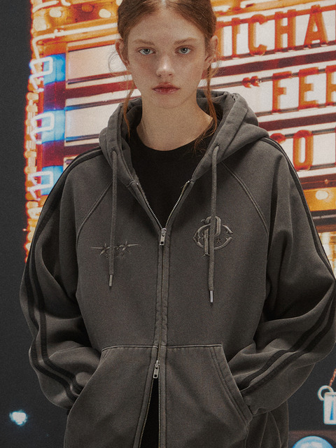 ★ADERERROR★ Speric logo hoodie Brown Ader Error Brown Fluic Hoodie - ShopStyle