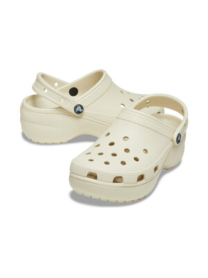 [Unisex] 여성 CLASSIC PLATFORM CLOG W BONE (25SWCL206750)