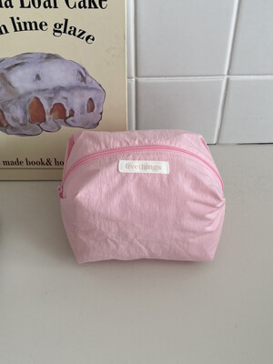 Nylon Pink Ball Pouch