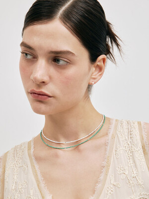 colorful bead necklace