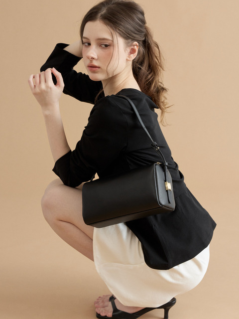 루오르 [단독] Tender square shoulder bag (4 colors)